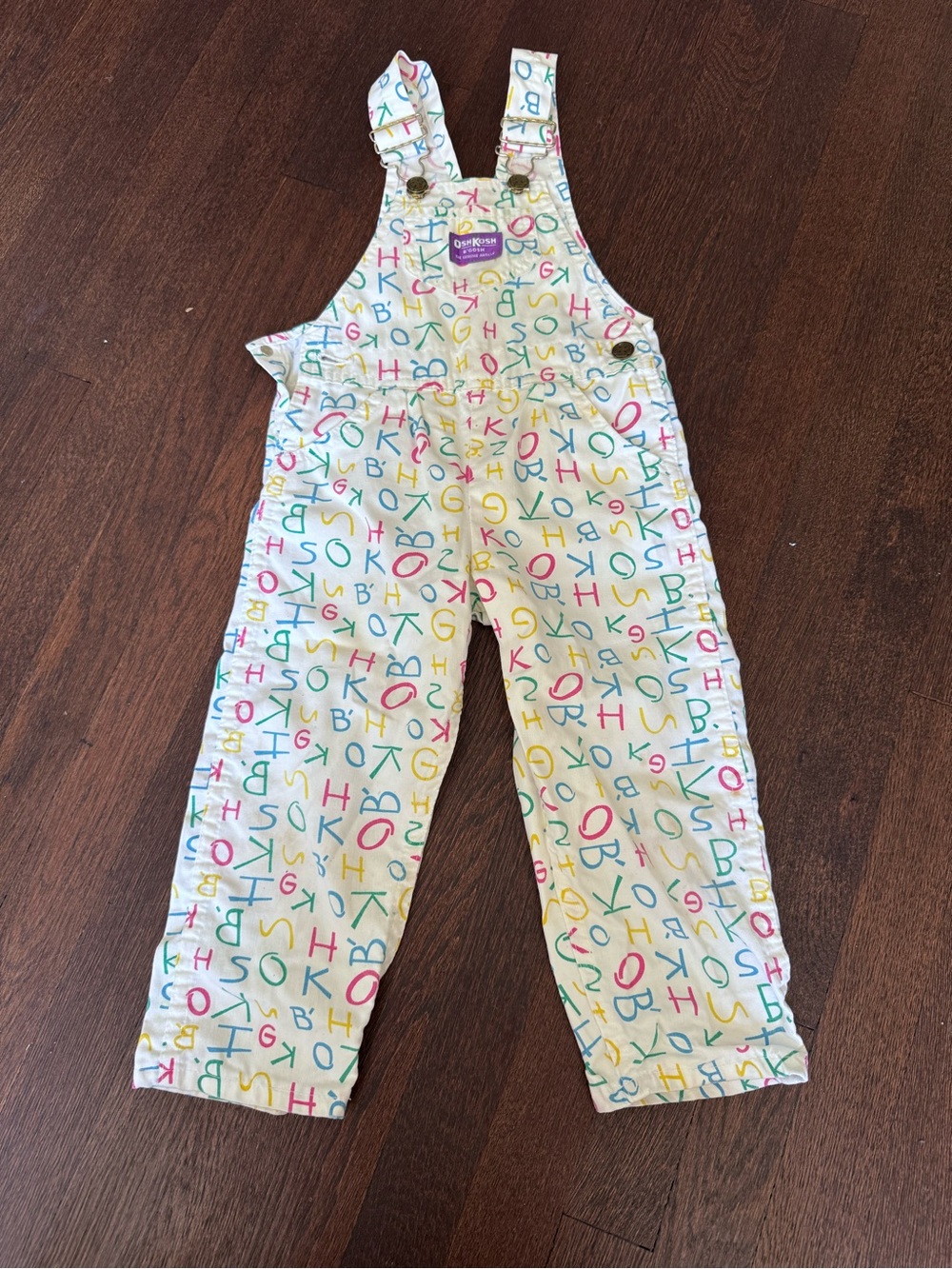 Vintage OshKosh ABC Overalls
